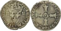 FRANKREICH 1/4 Ecu Henri IV. 1589-1610 -