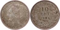 NIEDERLANDE 10 Cent Wilhelmina 1890-1948 -