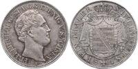 SACHSEN Taler Friedrich August II. 1836-1854 -
