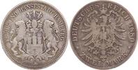 HAMBURG 2 Mark 1880 -