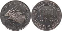 ZENTRALAFRIKANISCHE REPUBLIK 100 Francs Republik, 1960-1976 1971 -