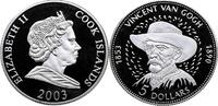 COOK-INSELN 5 Dollars Elizabeth II. 1979-2022 -
