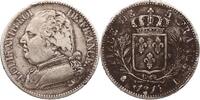 FRANKREICH 5 Francs Louis XVIII. 1814-1815, 1815-1824 -
