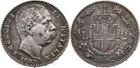 ITALIEN 2 Lire Umberto I. 1878-1900 -