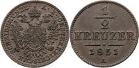 ÖSTERREICH 1/2 Kreuzer Franz Joseph 1848-1916 -