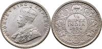 INDIEN 1/4 Rupie George V. 1910-1936 -
