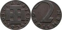 ÖSTERREICH 2 Groschen 1. Republik, 1918-1934 -