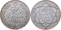 MAROKKO 10 Dirham Abdul Hafid 1326-1330 H (1908-1912) -