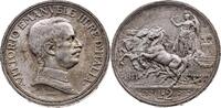 ITALIEN 2 Lire Vittorio Emanuele III. von Italien 1900-1946 -