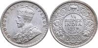 INDIEN 1/4 Rupie George V. 1910-1936 -