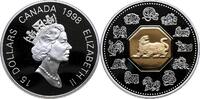 KANADA 15 Dollars Elizabeth II. 1952-2022 -