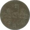 BRANDENBURG-PREUSSEN 3 Pfennig Friedrich Wilhelm III. 1797-1840 -