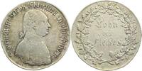 BAYERN 1/2 Schulpreistaler Maximilian I. Joseph 1806-1825 o. J. (1803-1805) -
