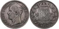 FRANKREICH 5 Francs Charles X. 1824-1830 -