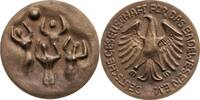 SPORT Bronze-Gussmedaille Ballsport o. J. (um 1965) -
