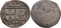 SCHWÄBISCH HALL Einseitiger 1/2 Kreuzer Stadt 1712 -
