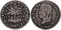 BOLIVIEN 1/2 Sol Republik, seit 1825 -