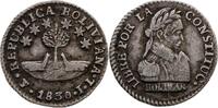 BOLIVIEN 1/2 Sol Republik, seit 1825 -