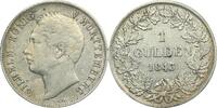 WÜRTTEMBERG Gulden Wilhelm I. 1816-1864 1843 -