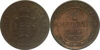 SACHSEN Pfennig Johann 1854-1873 -
