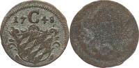 BAYERN Einseitiger Pfennig Maximilian III. Joseph 1745-1777 -