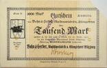 NOTGELD 1000 Mark -