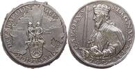 KAROLINGER Zwei einseitige Eisen-Gussmodelle für Vorder- und Rückseite der Bronze-Medaille Karl der Große 768-814 o. J. (1938) -