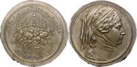BRANDENBURG-PREUSSEN Zwei einseitige Bronze-Gussmodelle der Vorder- und Rückseite der Bronze-Medaille Friedrich Wilhelm III. 1797-1840 -