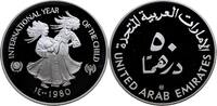 VEREINIGTE ARABISCHE EMIRATE 50 Dirham Zayed bin Sultan Al Nahyan 1971-2004 -