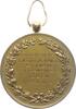 MUSIK Tragbare vergoldete Bronze-Medaille -