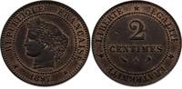 FRANKREICH 2 Centime III. Republik, 1870-1940 -