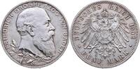 BADEN 5 Mark Friedrich I. 1856-1907 -