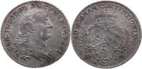 PFALZ Konventionstaler Karl Theodor 1742-1799 -