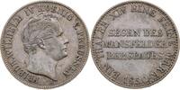 BRANDENBURG-PREUSSEN Ausbeutetaler Friedrich Wilhelm IV. 1840-1861 -