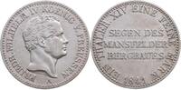 BRANDENBURG-PREUSSEN Ausbeutetaler Friedrich Wilhelm IV. 1840-1861 -