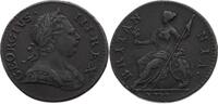 GROSSBRITANNIEN 1/2 Penny George III. 1760-1820 -