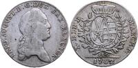 SACHSEN Konventionstaler Friedrich August III. (I.) 1763-1806/27 1782 -
