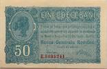 BESATZUNGSAUSGABEN, RUMÄNIEN 50 Bani o.D. (1917-1920) -