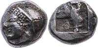 GRIECHEN. IONIEN Trihemiobol um 521-478 v.Chr. -