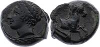 GRIECHEN. SIZILIEN AE 14.0 Spätes 4. Jh. - frühes 3. Jh. v. Chr. -