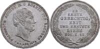 SACHSEN 1/6 Taler Friedrich August II. 1836-1854 -