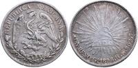 MEXIKO Peso Republik, 1823-1864 1898 -