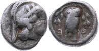 GRIECHEN. ATTIKA Hemidrachme um 454-404 v.Chr. -