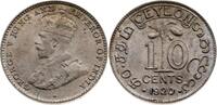 SRI LANKA 10 Cent George V. 1910-1936 -
