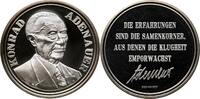 PERSONEN Silber-Medaille Adenauer, Konrad 1876-1967 -