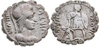 RÖMER Denarius serratus Manius Aquillius, Münzbeamter 71 v.Chr. -