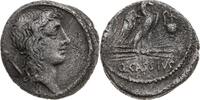 RÖMER Denar Quintus Cassius Longinus, Münzbeamter 55 v.Chr. -