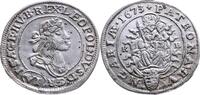 HABSBURG 6 Kreuzer Leopold I. 1657-1705 1673 -