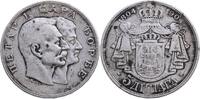 SERBIEN 5 Dinara Peter I. 1903-1918 1904 -