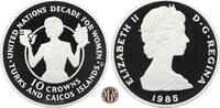 TURKS- & CAICOS-INSELN 10 Crowns Elisabeth II seit 1952 -